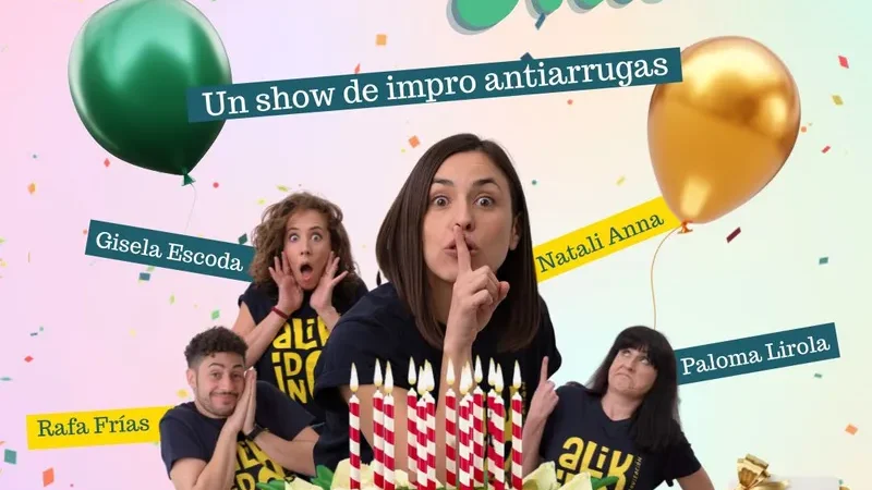 comedia improvisada en Málaga enero