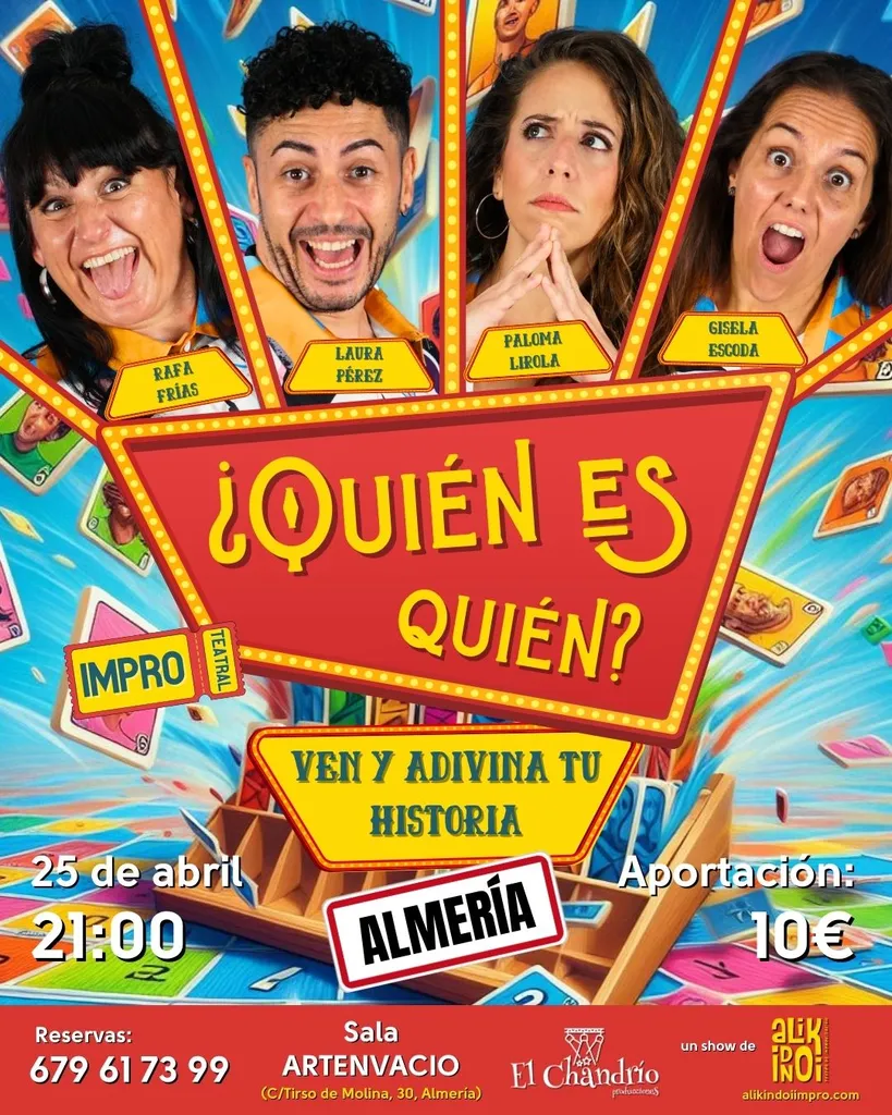 teatro improvisado en Almería