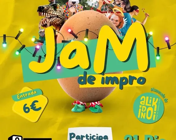 jam de impro en malaga en diciembre