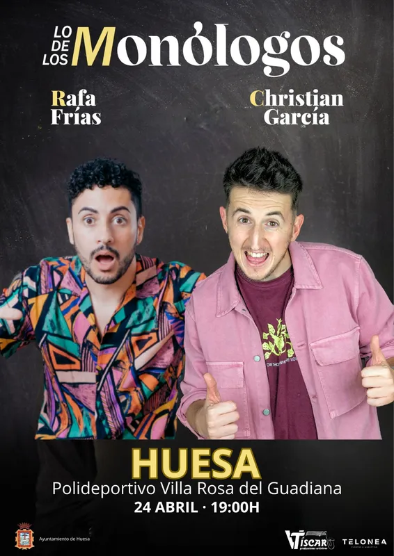 monólogos jaen Rafa Frias y Christian Garcia