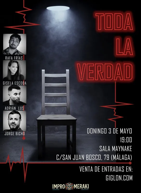 toda la verdad impro show en malaga en mayo