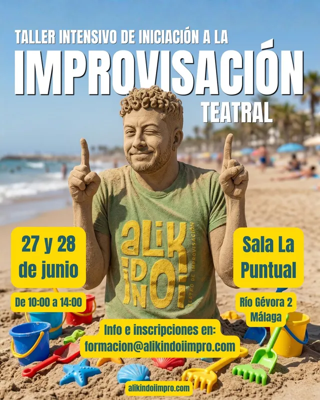 taller de impro iniciacion junio 2026 malaga