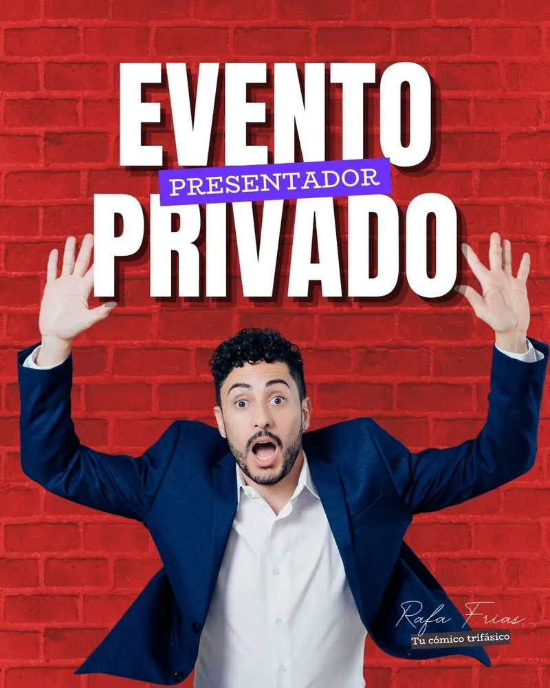 presentador de evento