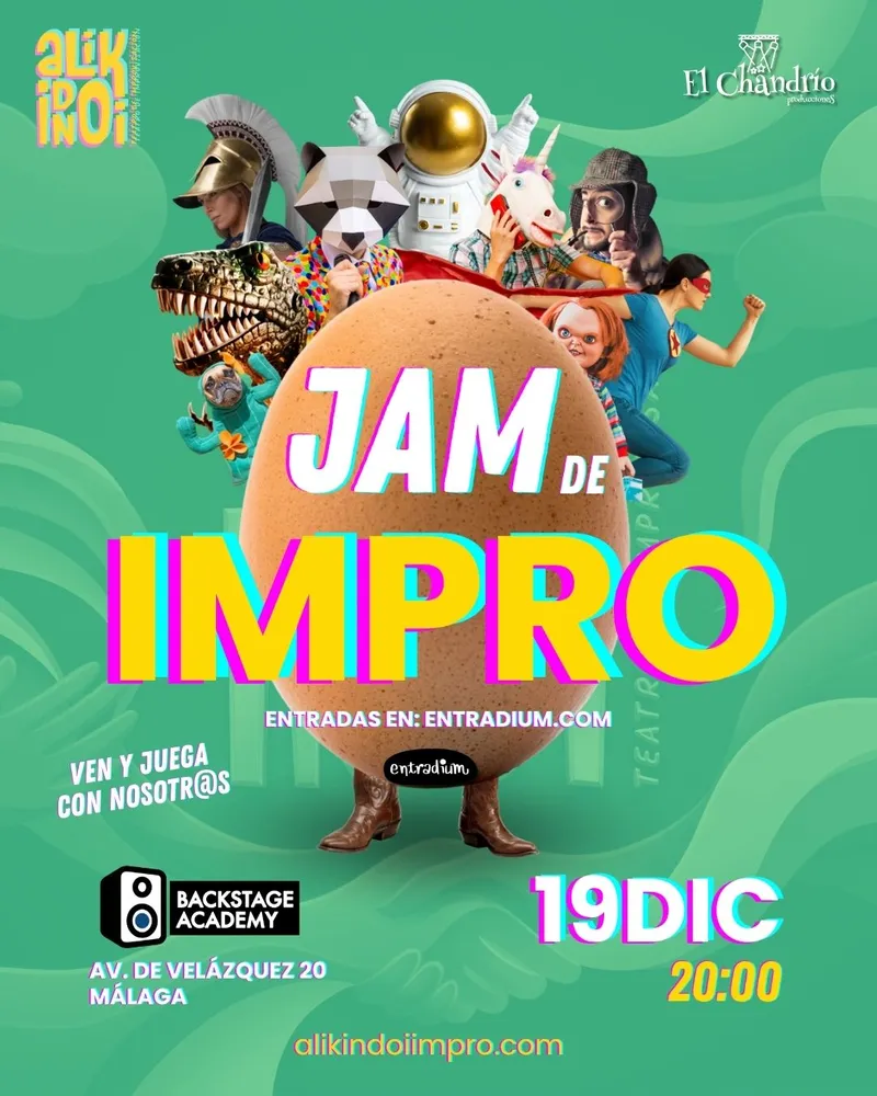 jam de impro en malaga en diciembre